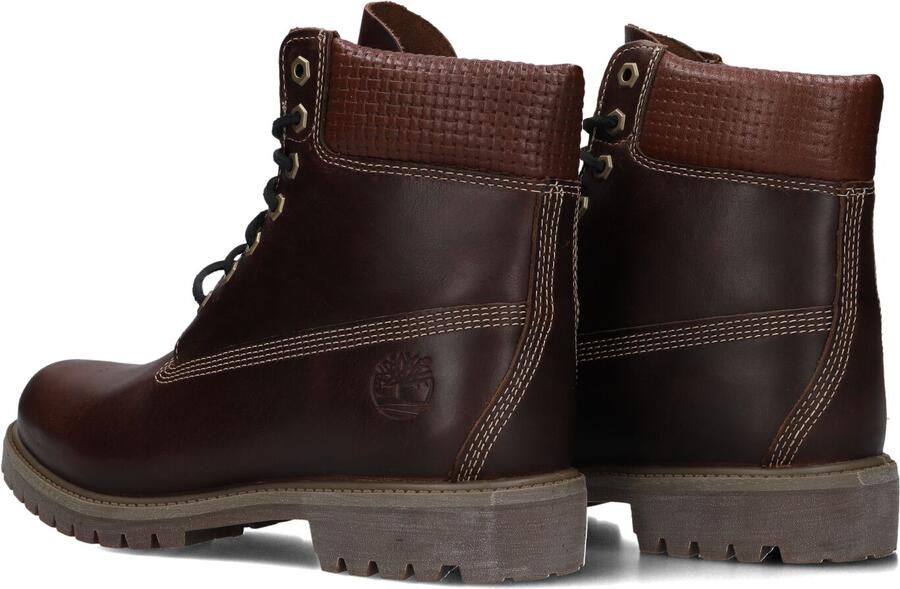 TIMBERLAND Bruine Boots Prem 6 In Lace Waterproof Boot Wheat - Foto 4