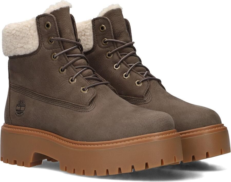 TIMBERLAND Bruine Boots Stone Street Mid Warm Lined Waterproof