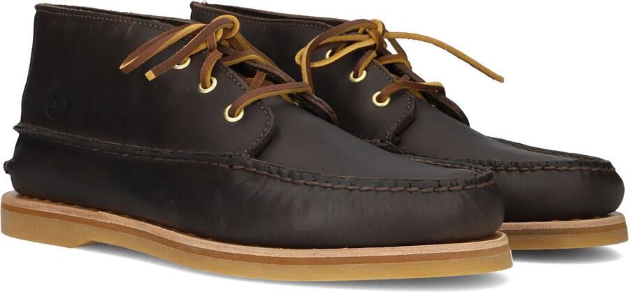 TIMBERLAND Bruine Veterschoenen Crafted Boat Mid Lace