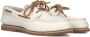 TIMBERLAND Mocassins Dames Classic Boat Maat: 36 Materiaal: Leer Kleur: Wit - Thumbnail 1