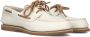 TIMBERLAND Mocassins Dames Classic Boat Maat: 36 Materiaal: Leer Kleur: Wit - Thumbnail 1