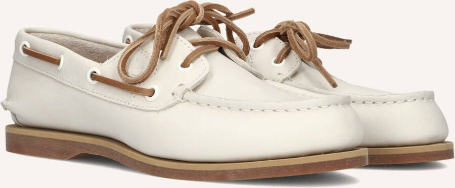 TIMBERLAND Mocassins Dames Classic Boat Maat: 41 Materiaal: Leer Kleur: Wit