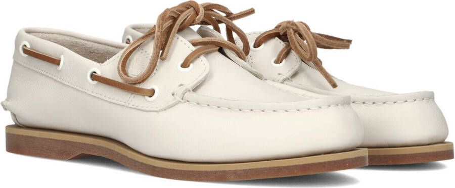 TIMBERLAND Mocassins Dames Classic Boat Maat: 36 Materiaal: Leer Kleur: Wit