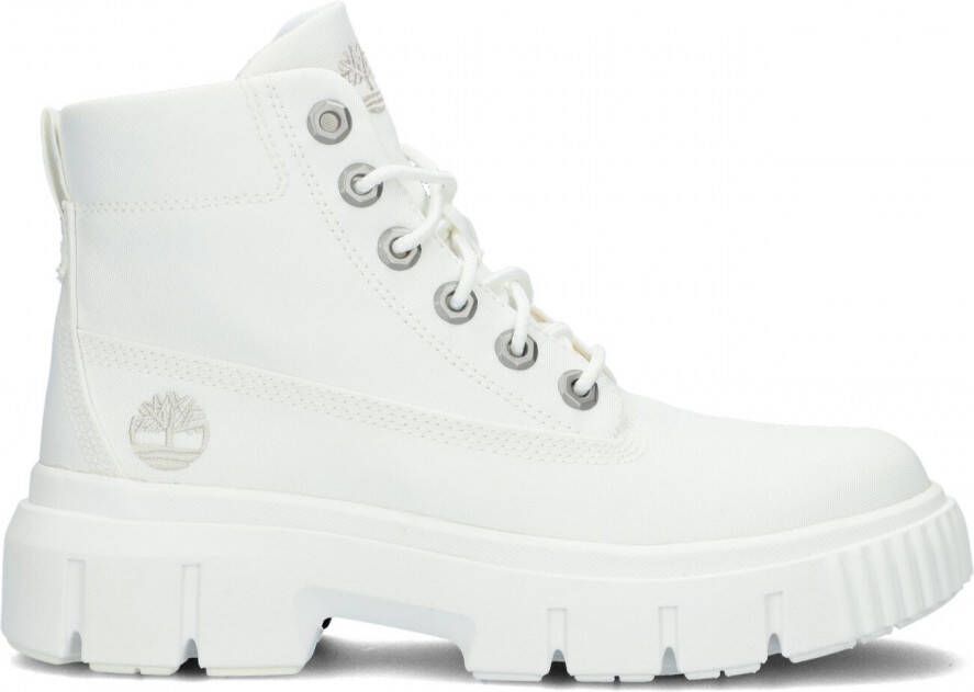 Timberland Witte Veterboots Greyfield Fabric Boot