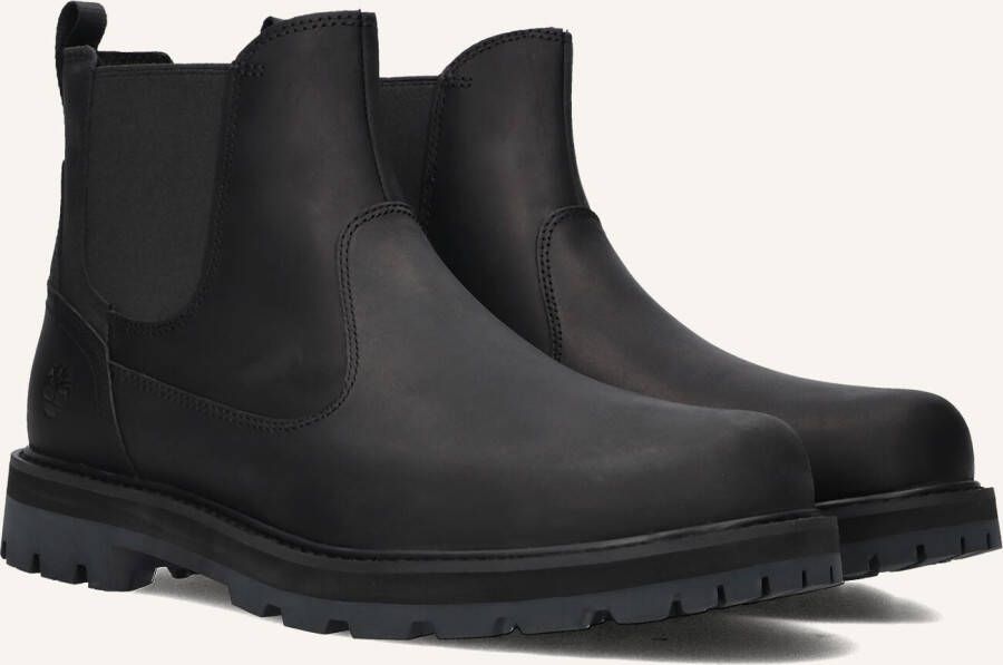 TIMBERLAND Chelsea Boots Heren Britton Road Mid Chelsea Maat: 46 Materiaal: Nubuck Kleur: Zwart