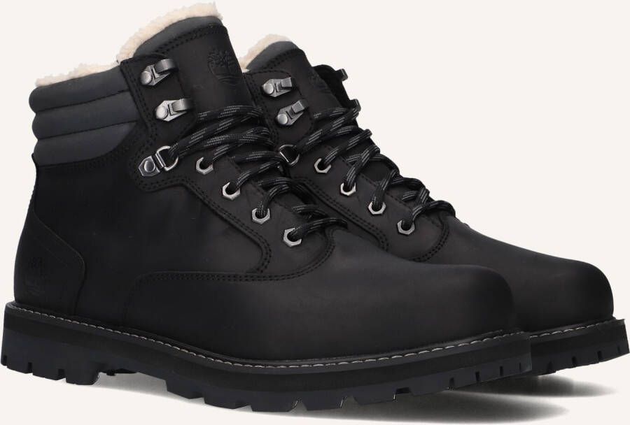 TIMBERLAND Veterboots Heren Britton Road Mid Lace Up Maat: 43 Materiaal: Leer Kleur: Zwart