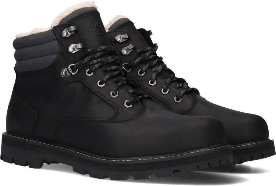 TIMBERLAND Veterboots Heren Britton Road Mid Lace Up Maat: 49 Materiaal: Leer Kleur: Zwart