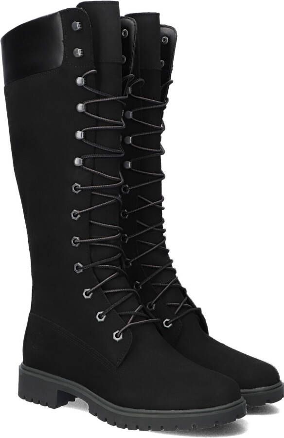 Timberland Zwarte Kniehoge Premium Dameslaarzen Black Dames