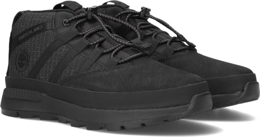 Timberland Zwarte Hoge Sneaker Euro Trekker Low K