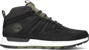 Timberland Zwarte Veterboots Euro Trekker Mid