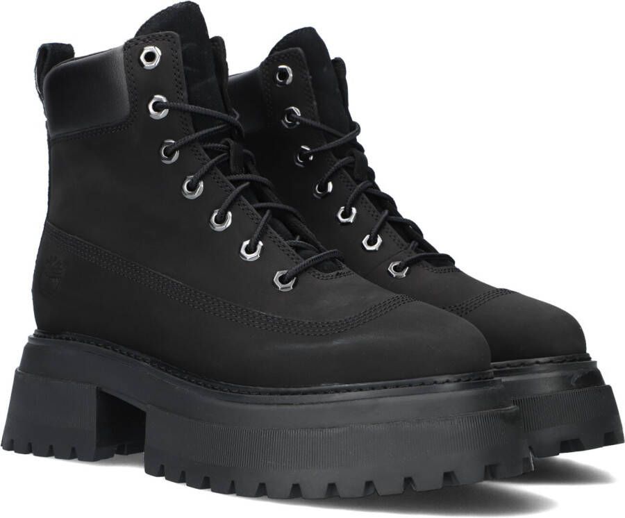 Timberland Zwarte Veterboots Sky 6 In Lace Up