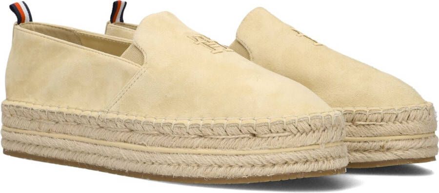 TOMMY HILFIGER Beige Espadrilles Th Embroided Flatform