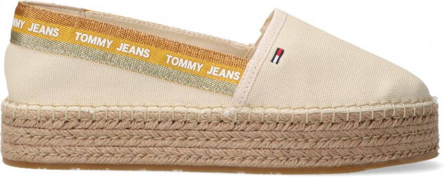 Tommy Hilfiger Beige Espadrilles Tommy Jeans Flatform Esp