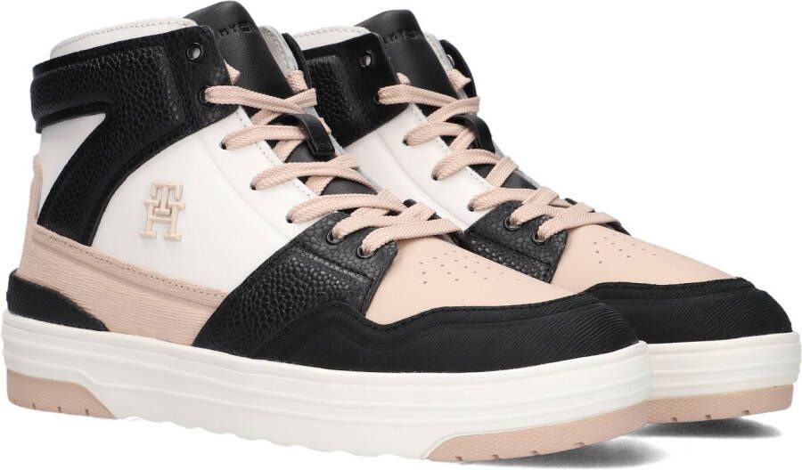 Tommy Hilfiger Beige Hoge Sneaker Th Premium Hi Basket Sneaker