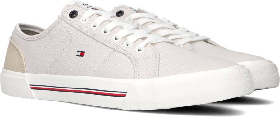 Tommy Hilfiger Beige Lage Sneakers Core Corporate Vulc