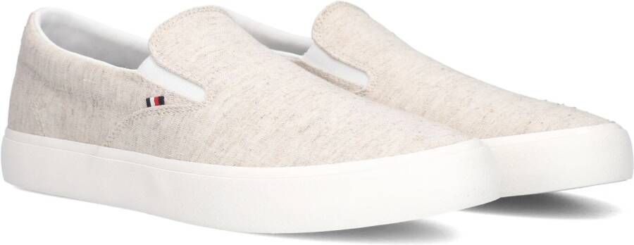 Tommy Hilfiger Slip-on sneakers TH HI VULC LOW SLIP ON CH vrijetijdsschoen instapschoen lage schoen met zij-elastieken