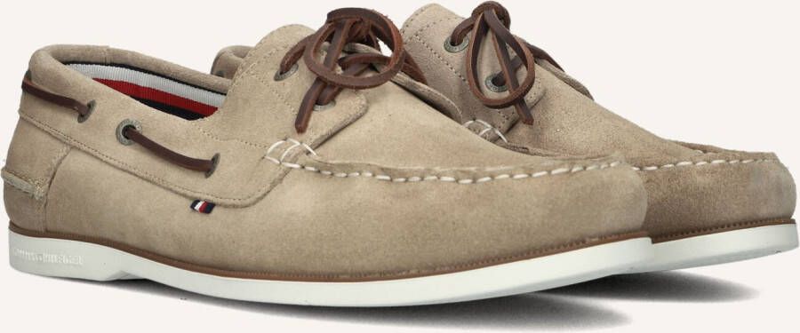 TOMMY HILFIGER Beige Mocassins Th Boat Shoe Core Suede