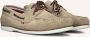 TOMMY HILFIGER Beige Mocassins Th Boat Shoe Core Suede - Thumbnail 1