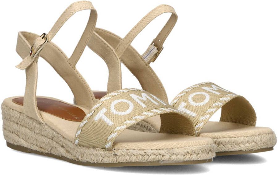 Tommy Hilfiger espadrilles beige Meisjes Textiel Logo 35