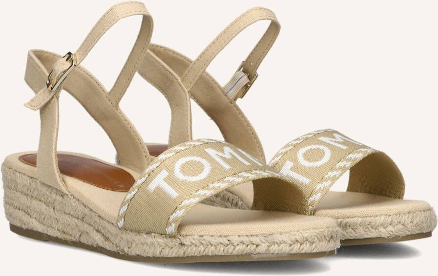 Tommy Hilfiger espadrilles beige Meisjes Textiel Logo 39