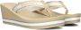 TOMMY HILFIGER Beige Teenslippers Hilfiger Wedge Beach - Thumbnail 1