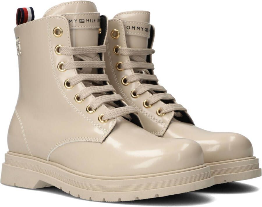 Tommy Hilfiger Beige Veterboots 32411