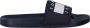 Tommy Hilfiger Tommy Jeans Flag Pool Slide Open Teen blauw - Thumbnail 1