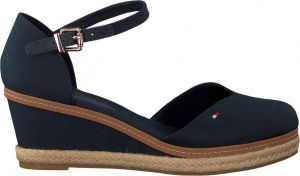 Tommy Hilfiger Gesppumps BASIC CLOSED TOE MID WEDGE met verstelbare gesp
