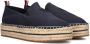 Tommy Hilfiger Espadrilles TH EMBROIDERED CANVAS FLATFORM zomerschoen instapschoen slipper met jute-beklede plateau - Thumbnail 1