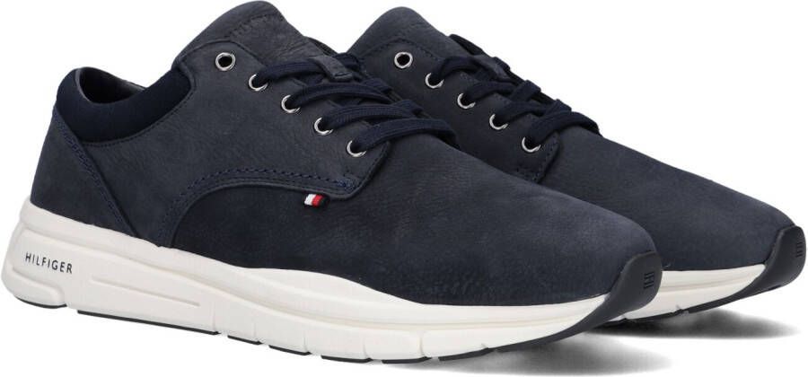 Tommy Hilfiger Comfort Hybrid Shoe Sneakers Leren Sneaker Heren Blauw