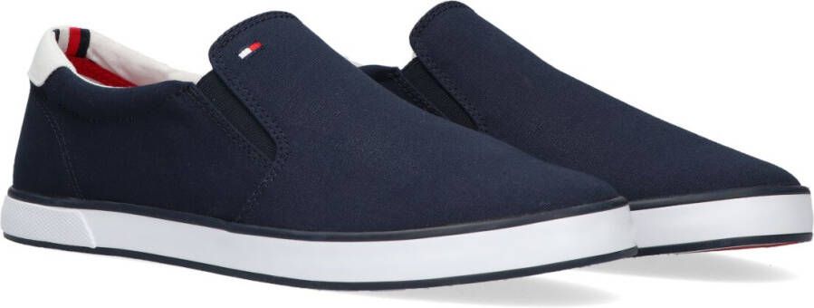 Tommy Hilfiger Blauwe Lage Sneakers Iconic Slip On