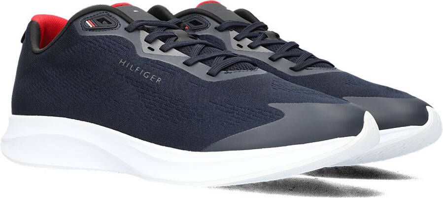 Tommy Hilfiger Blauwe Lage Sneakers Lightweight Sleek Runner