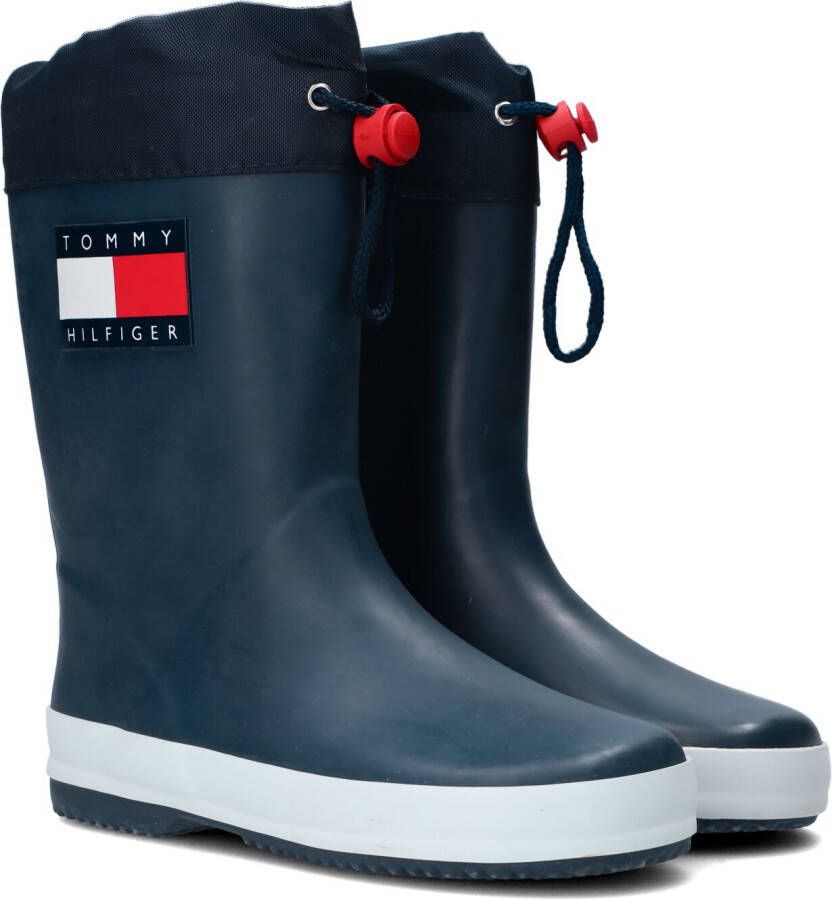 Tommy Hilfiger Blauwe Regenlaarzen Rain Boot