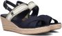 Tommy Hilfiger Sleehaksandaaltjes GOLDEN WEBBING MID WEDGE - Thumbnail 1