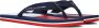 Tommy Hilfiger teenslippers donkerblauw Jongens Polyester 36 - Thumbnail 1