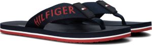 Tommy Hilfiger Teenslippers CLASSIC COMFORT BEACH SANDAL met gekleurd logo