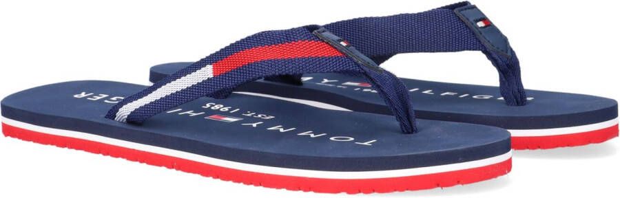 Tommy Hilfiger Teenslippers met flag borduursel