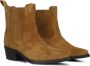 TOMMY HILFIGER Cowboylaarzen Dames Th Cowboy Boot Maat: 42 Materiaal: Suède Kleur: Camel - Thumbnail 1