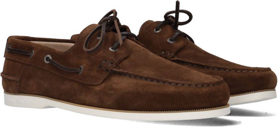 Tommy Hilfiger Moccasin Suede Bruin Schoen cm Suede 100 Heren