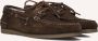 TOMMY HILFIGER Bruine Mocassins Th Boat Shoe Core Suede - Thumbnail 1