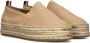 TOMMY HILFIGER Camel Espadrilles Th Embroidered Flatform - Thumbnail 1