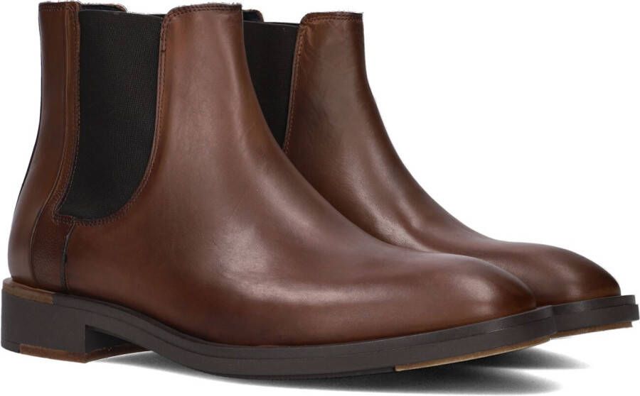 TOMMY HILFIGER Cognac Chelsea Boots Premium Hilfiger Chelsea