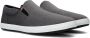 Tommy Hilfiger Grijze Instappers Essential Slip On Chambray Vulc - Thumbnail 4