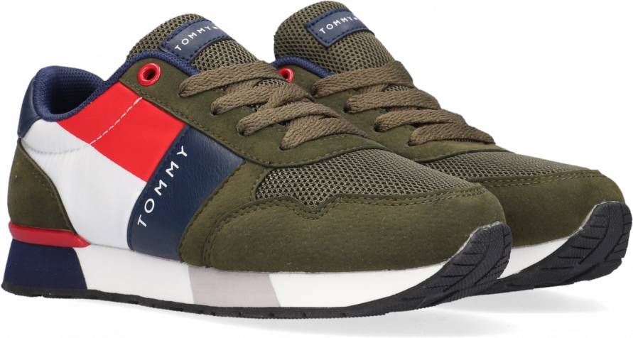 Tommy hilfiger Lebron sneaker Sneakers Jongen blauw multi - Schoenen.nl
