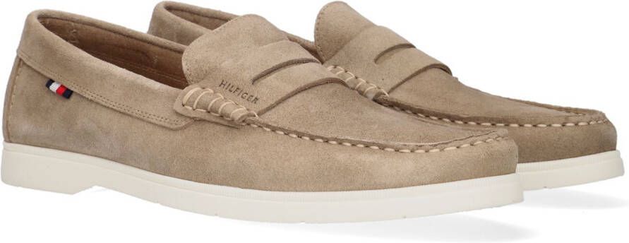 Tommy Hilfiger Pantoffels in bruin voor Heren Sustainable Loafer Shoe -  Schoenen.nl