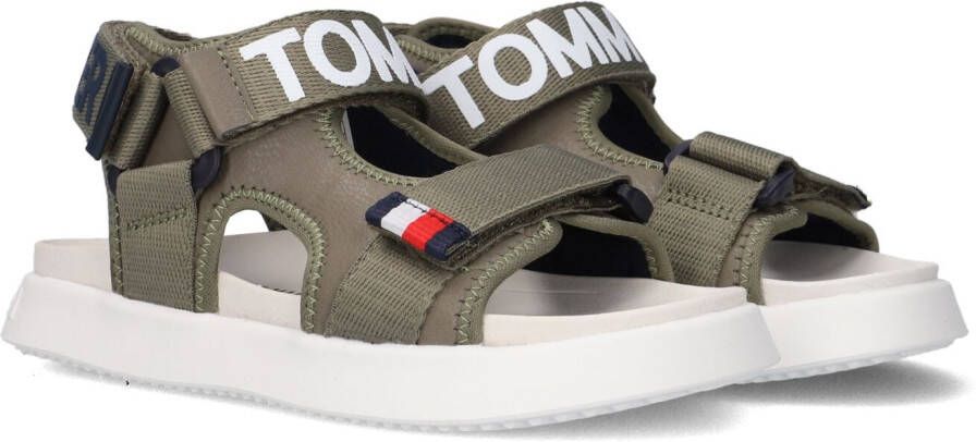 Tommy Hilfiger Groene Sandalen 32257