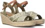 Tommy Hilfiger FW0FW06297 Tommy Webbing Low Wedge Sandal Q1-22 - Thumbnail 1
