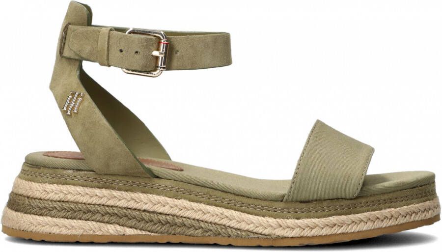 Tommy Hilfiger FW0FW06233 Colored Rope Low Wedge Sandal Q1