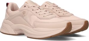 Runner Sneaker Elevated Chunky Runner Lage sneakers Leren Sneaker Dames Roze