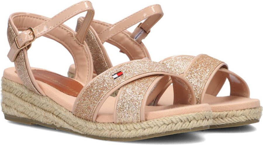 Tommy Hilfiger Meisjes Roze Cross Strap Sandalen Pink Dames